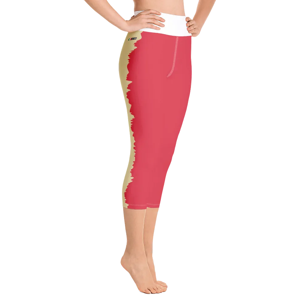 #006c0890 - Red Raspberry Pear Stracciatella - ALTINO Yummy Yoga Capri