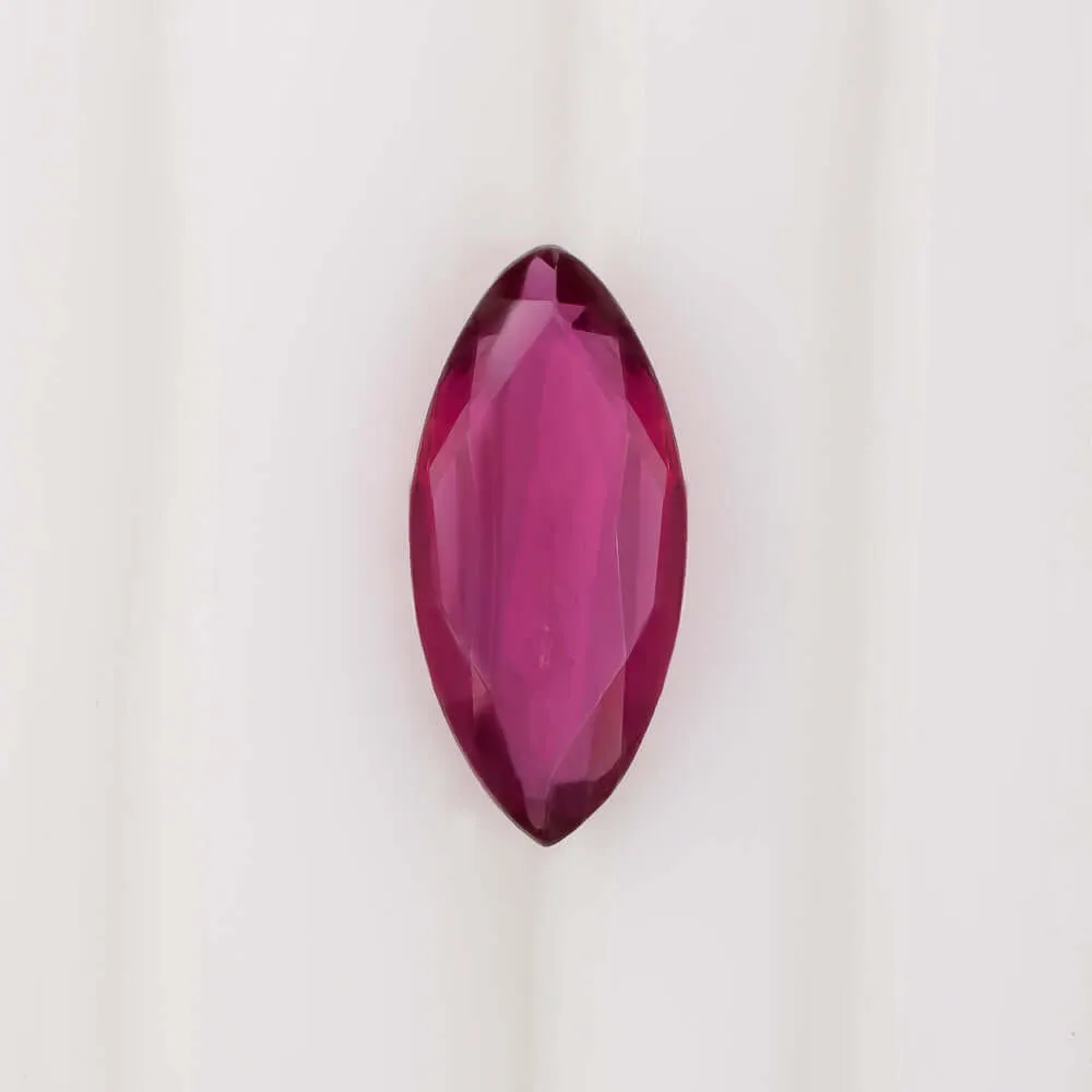 0.93ct 10.8mm GIA CERTIFIED RUBY LOOSE MARQUISE SHAPE CUT NATURAL 1ct PENDANT