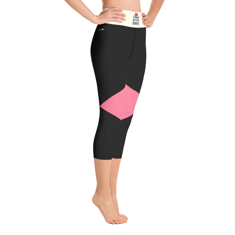#0caf71a0 - Strawberry - ALTINO Yoga Capri - Summer Never Ends Collection