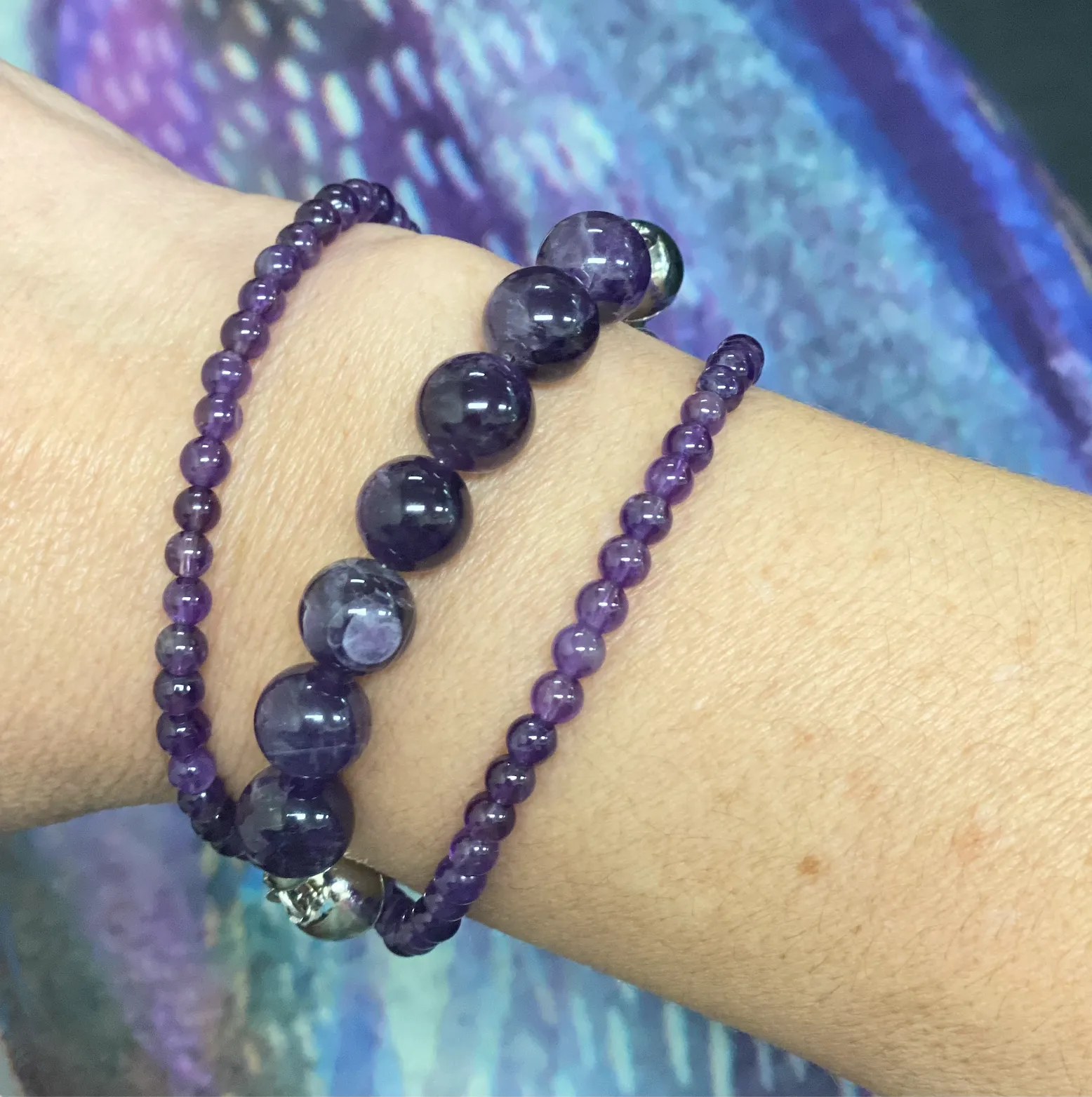 10 Way Necklace - Amethyst