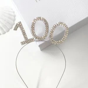 100th Birthday Headband