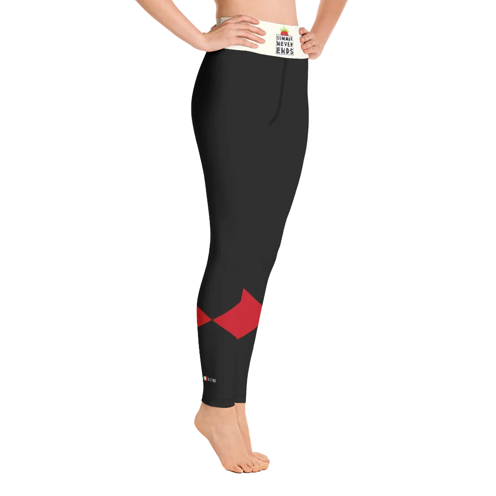 #3b64a4a0 - Cherry - ALTINO Yoga Pants - Summer Never Ends Collection