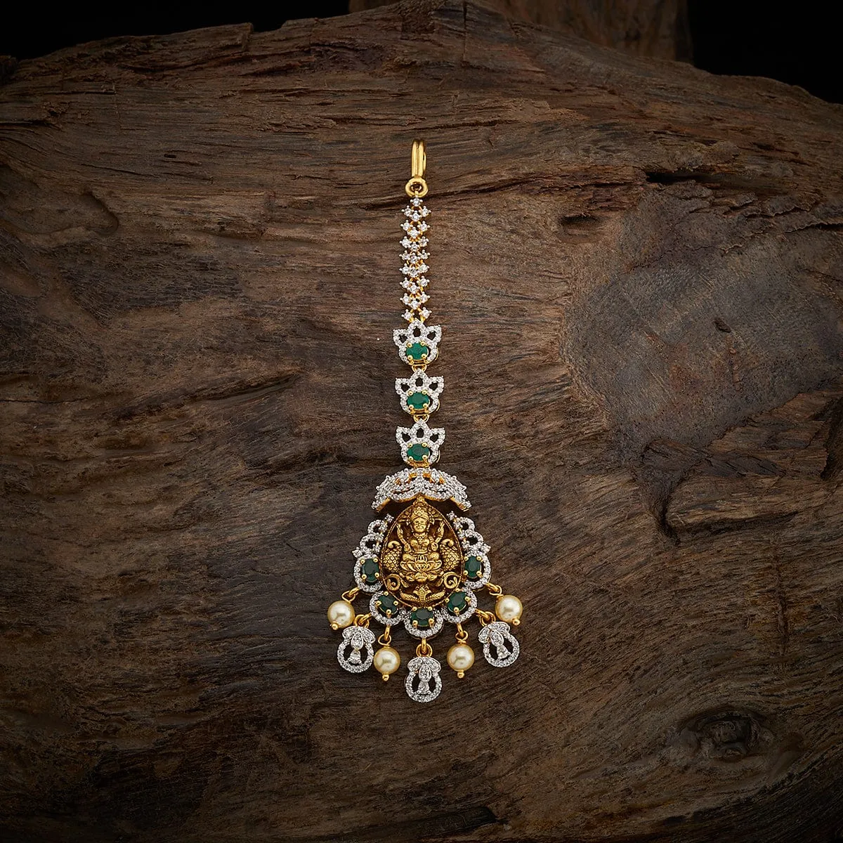 92.5 Silver Zircon Tikka 161479