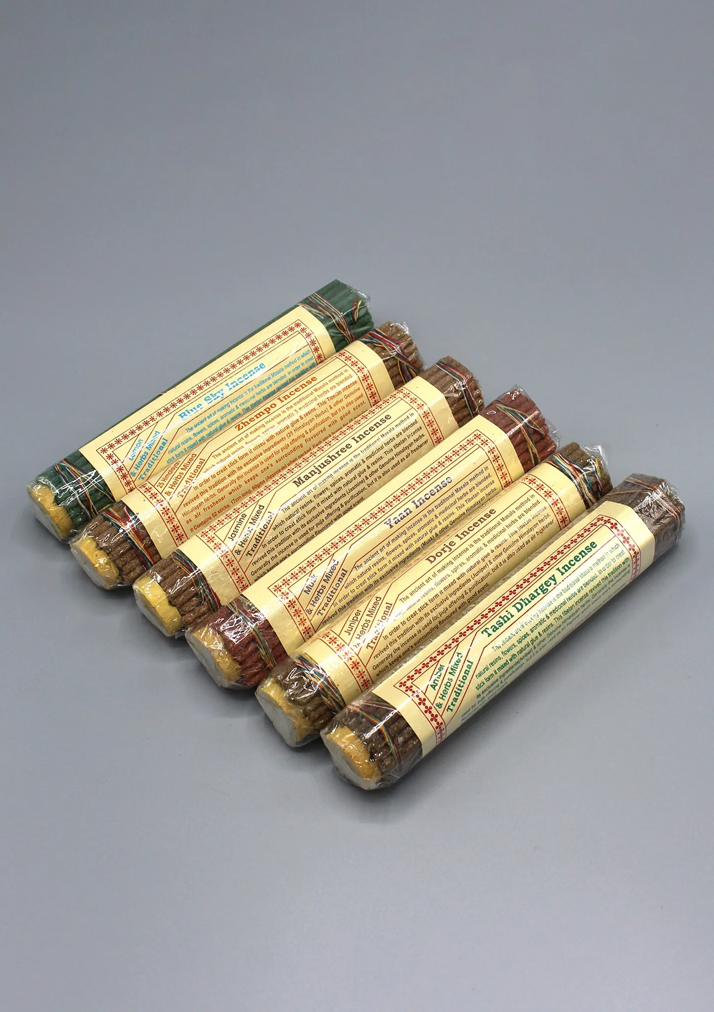 Amber and Herbs Mixed Tashi Dhargey Tibetan Incense