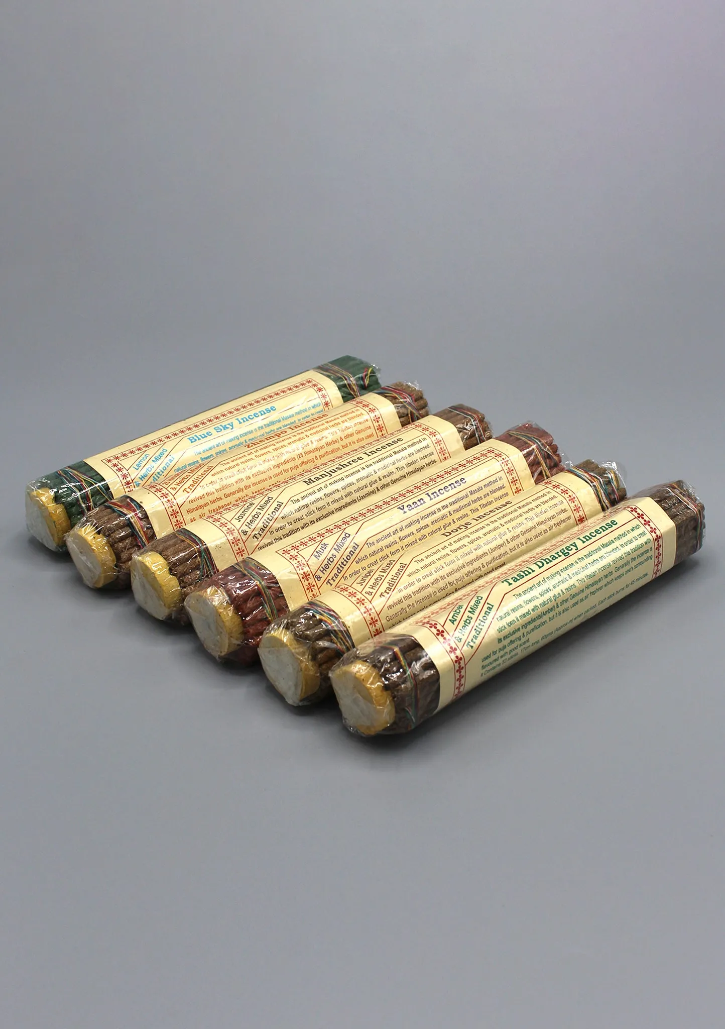 Amber and Herbs Mixed Tashi Dhargey Tibetan Incense