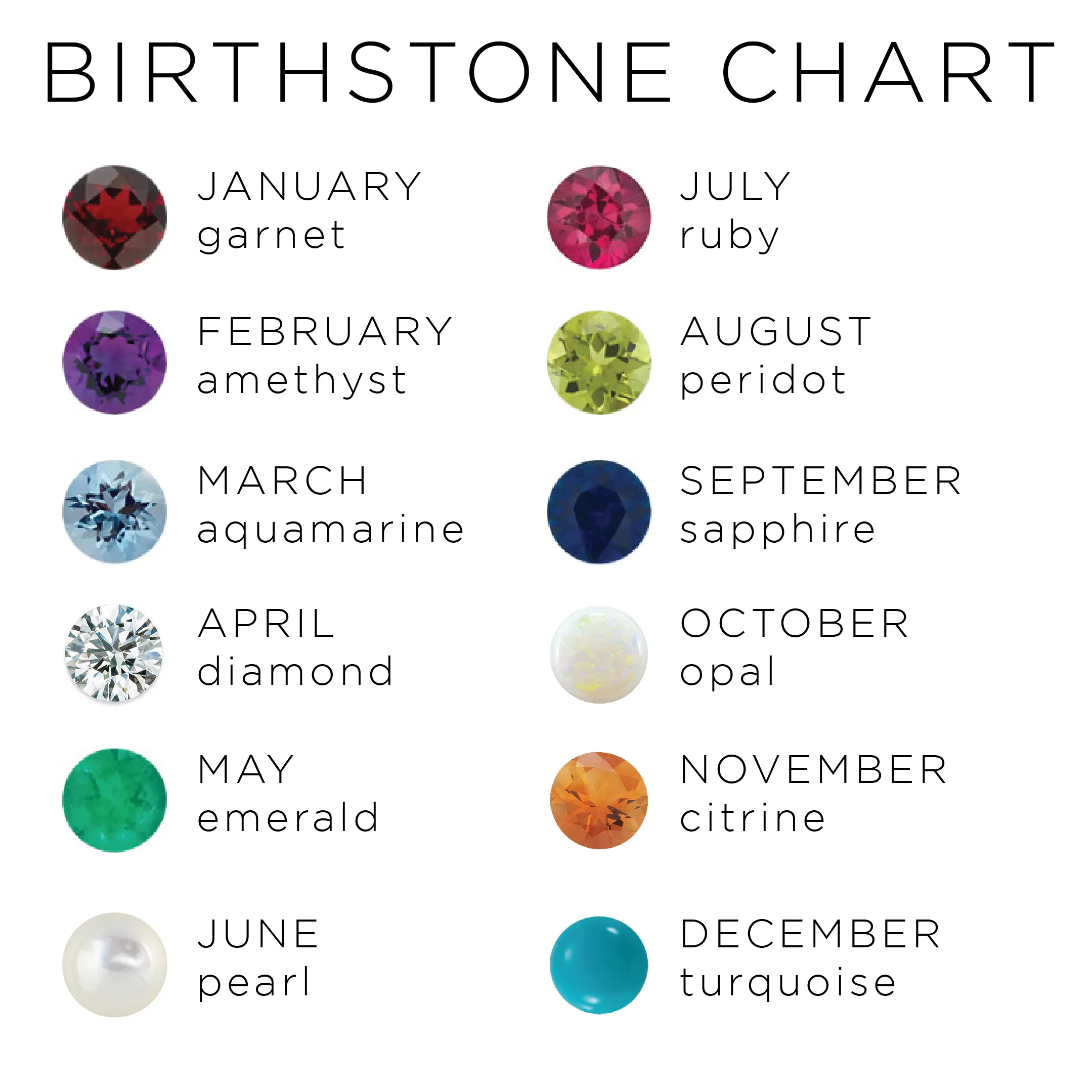 Amethyst Birthstone Stacking Ring