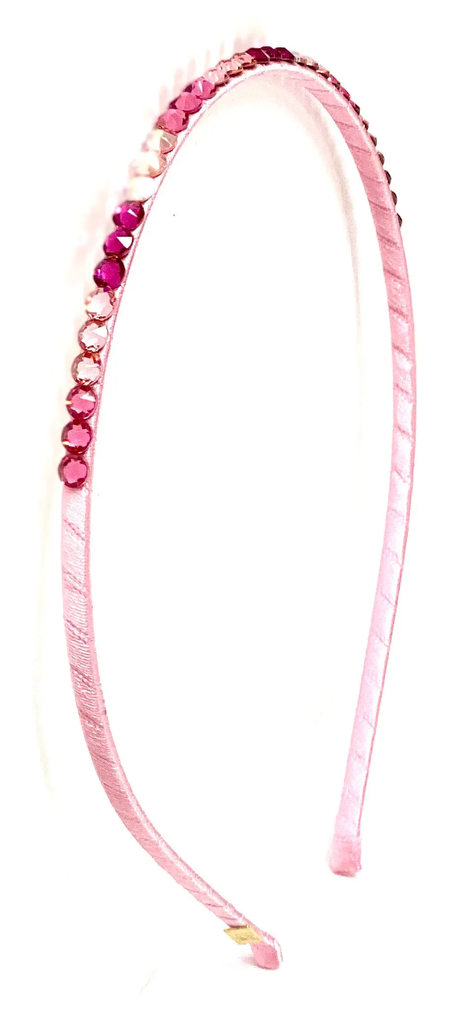 Bari Lynn Swarovski Crystal Skinny Headband (8 Colors)