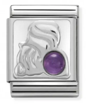 BIG Links - Aquarius in Silver