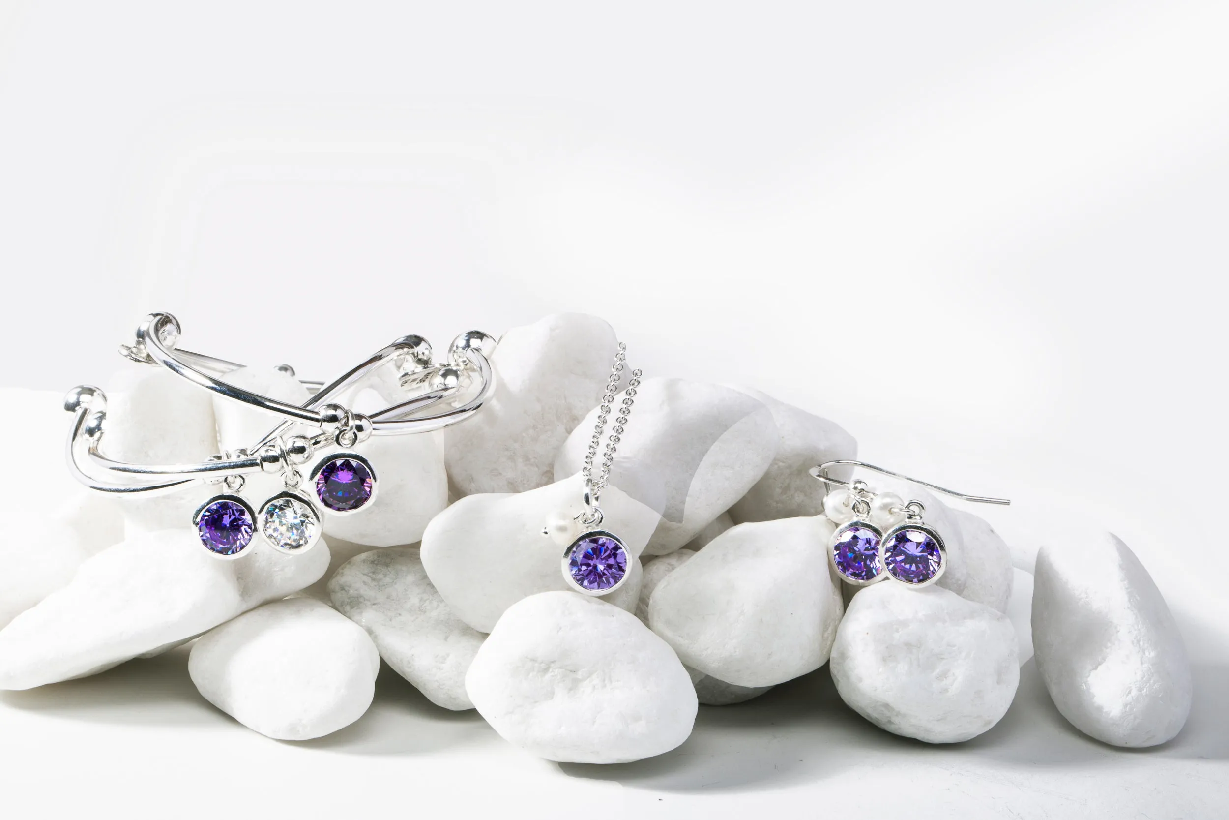 Birthstone | Bracelet | June - Light Amethyst