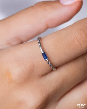 Blue Zircon Braided R