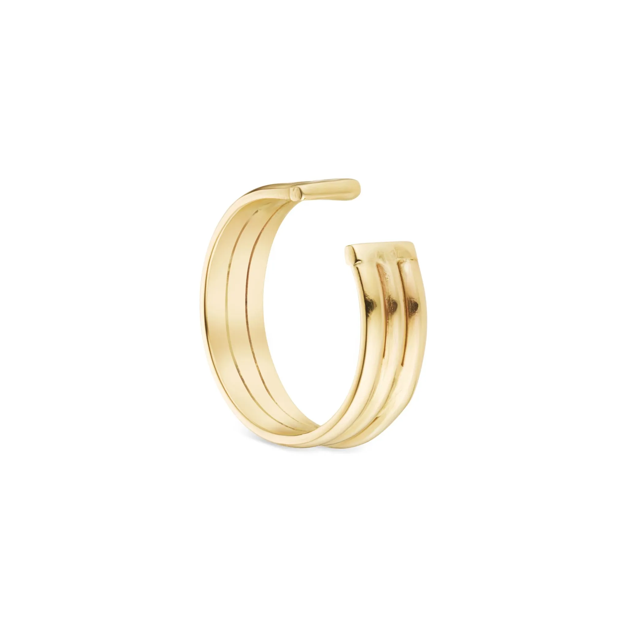 Column Ring - 9kt Gold