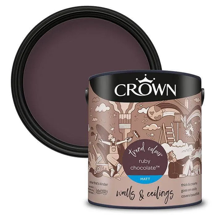 Crown Matt Ruby Chocolate 2.5L