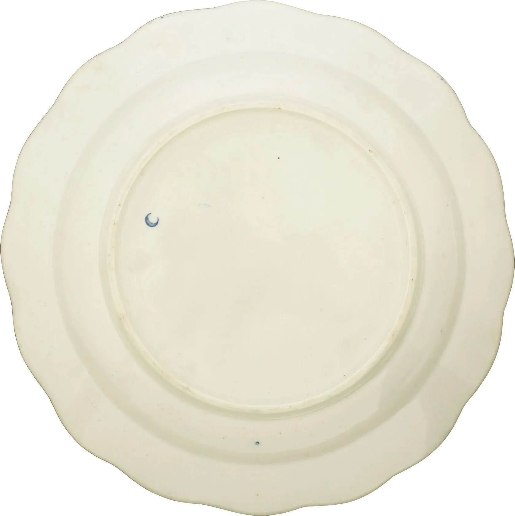 FIRST PERIOD WORCESTER DISH C.1770