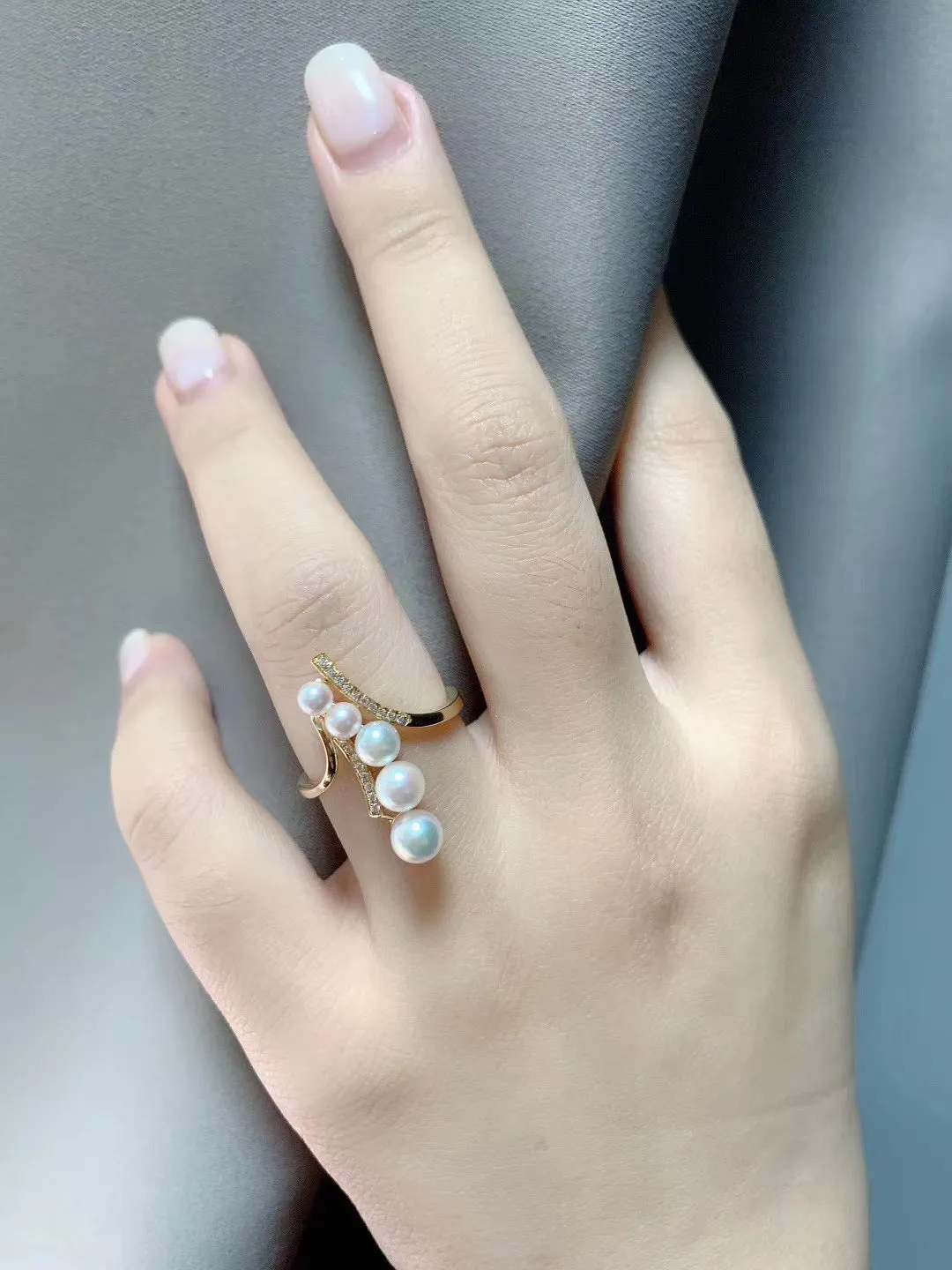 G14K Freshwater Pearl Ring