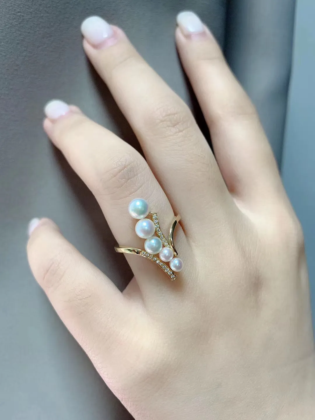 G14K Freshwater Pearl Ring