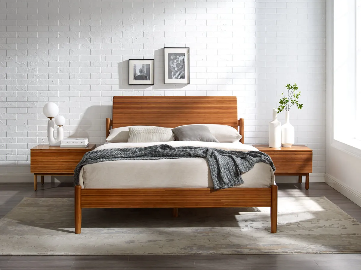 Greenington Monterey King Platform Bed, Amber - GMT0002AM