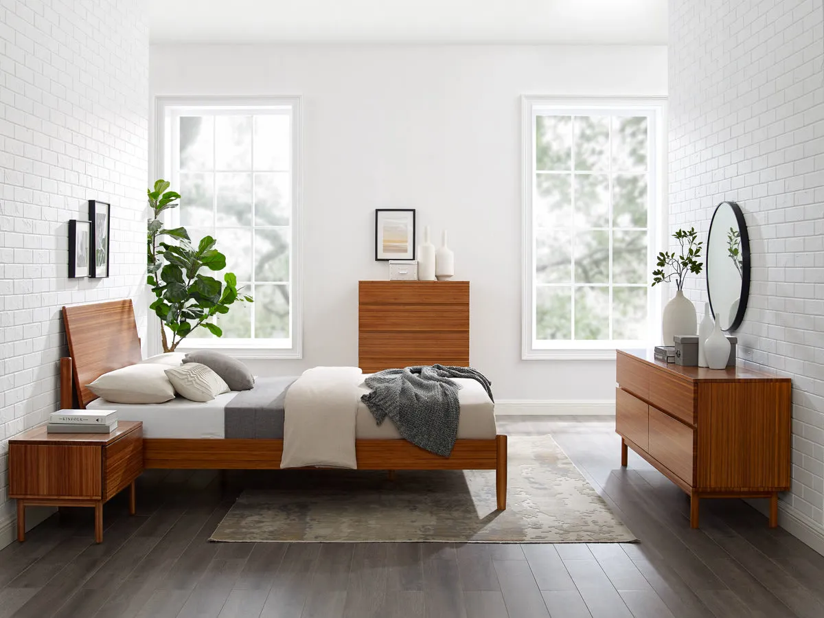 Greenington Monterey King Platform Bed, Amber - GMT0002AM