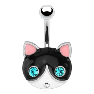 Kitty Cat Belly Ring