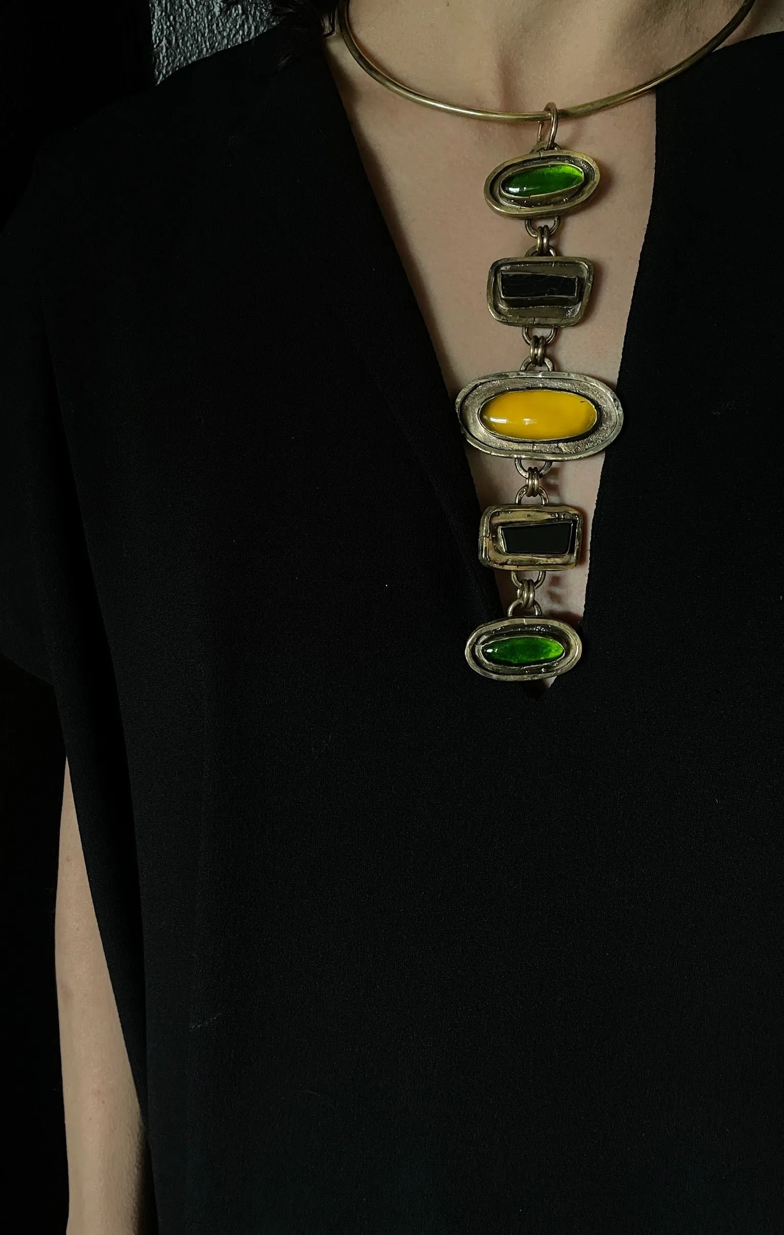 Let's Jet Necklace