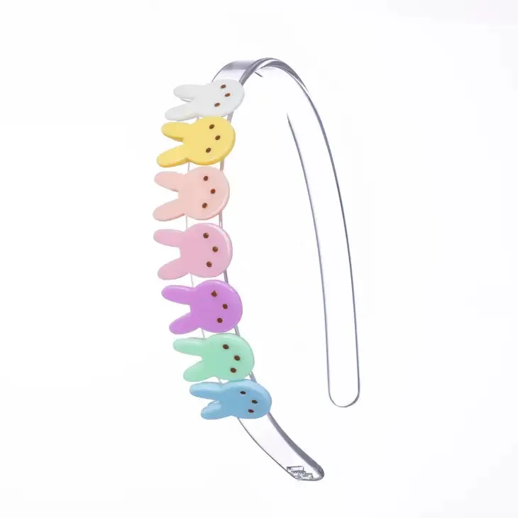 Lilies & Roses Multi Butterfly Pastel Headband