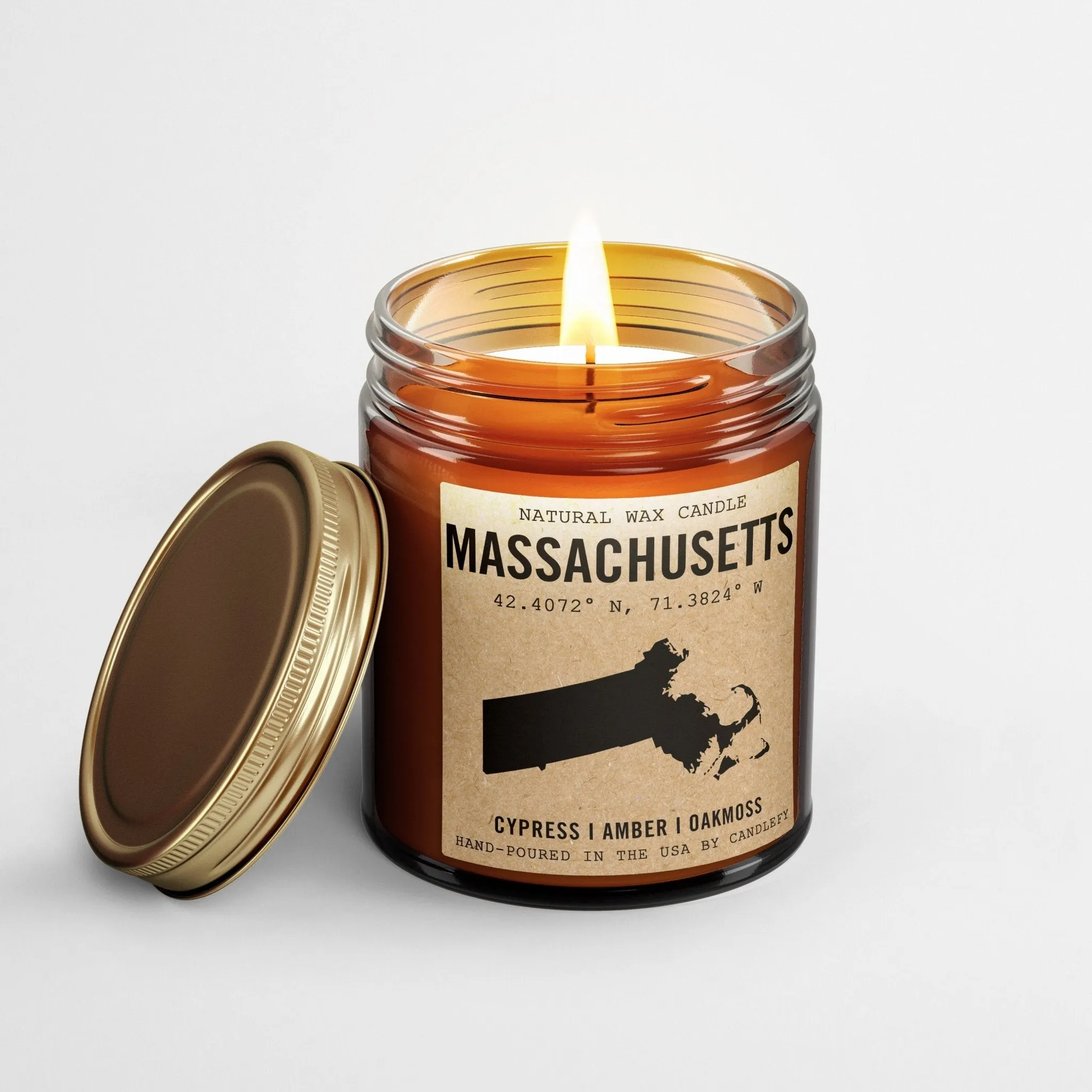 Massachusetts Homestate Candle