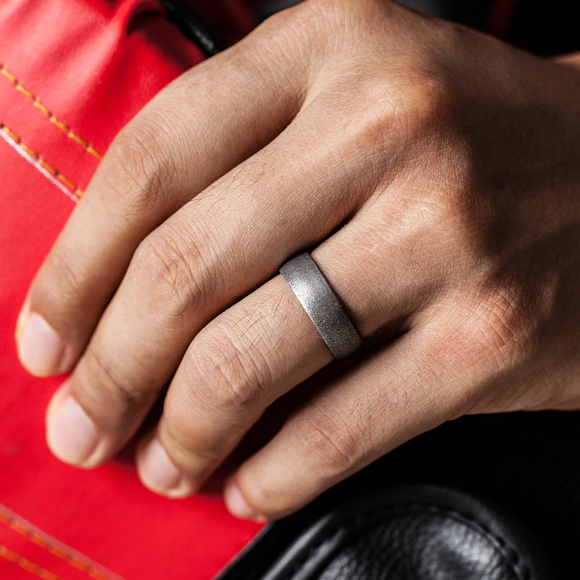 Men's Classic Grid - Silicone Ring