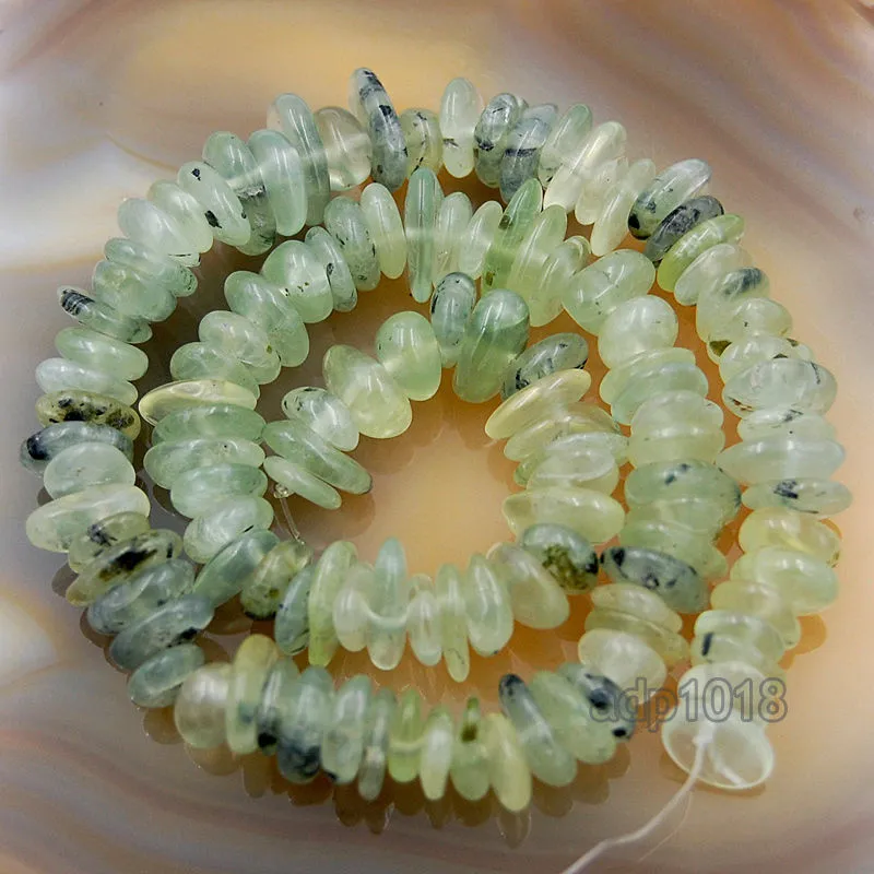 Natural Gemstone Nugget Freeform 4x8-10x13mm Spacer Loose Beads on a 15.5" Strand