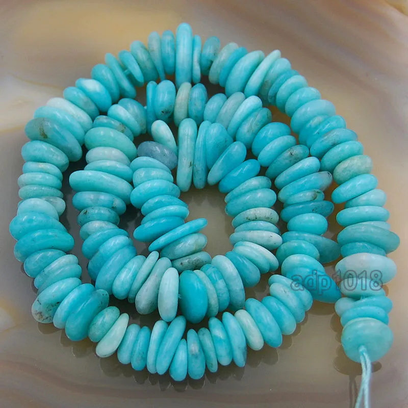 Natural Gemstone Nugget Freeform 4x8-10x13mm Spacer Loose Beads on a 15.5" Strand