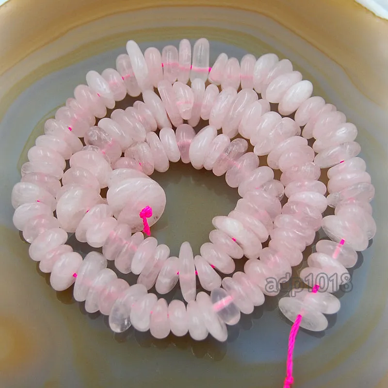 Natural Gemstone Nugget Freeform 4x8-10x13mm Spacer Loose Beads on a 15.5" Strand