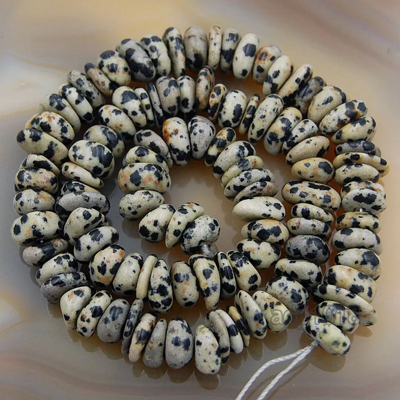 Natural Gemstone Nugget Freeform 4x8-10x13mm Spacer Loose Beads on a 15.5" Strand