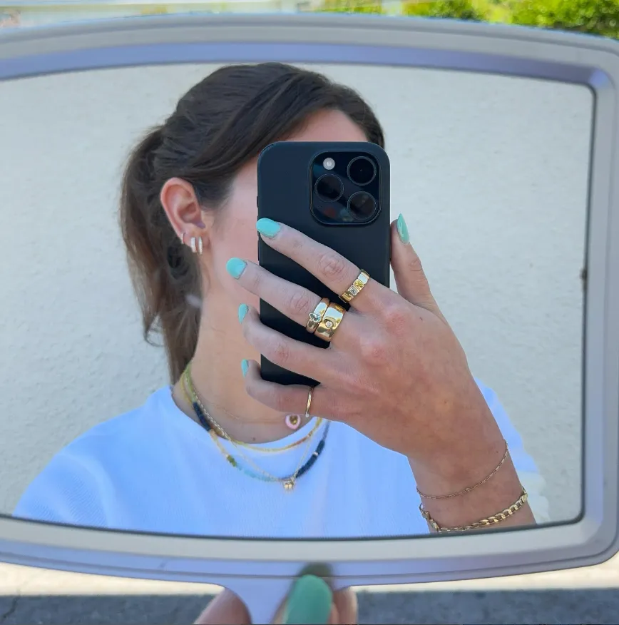 Pear Shape Blue Topaz Ring