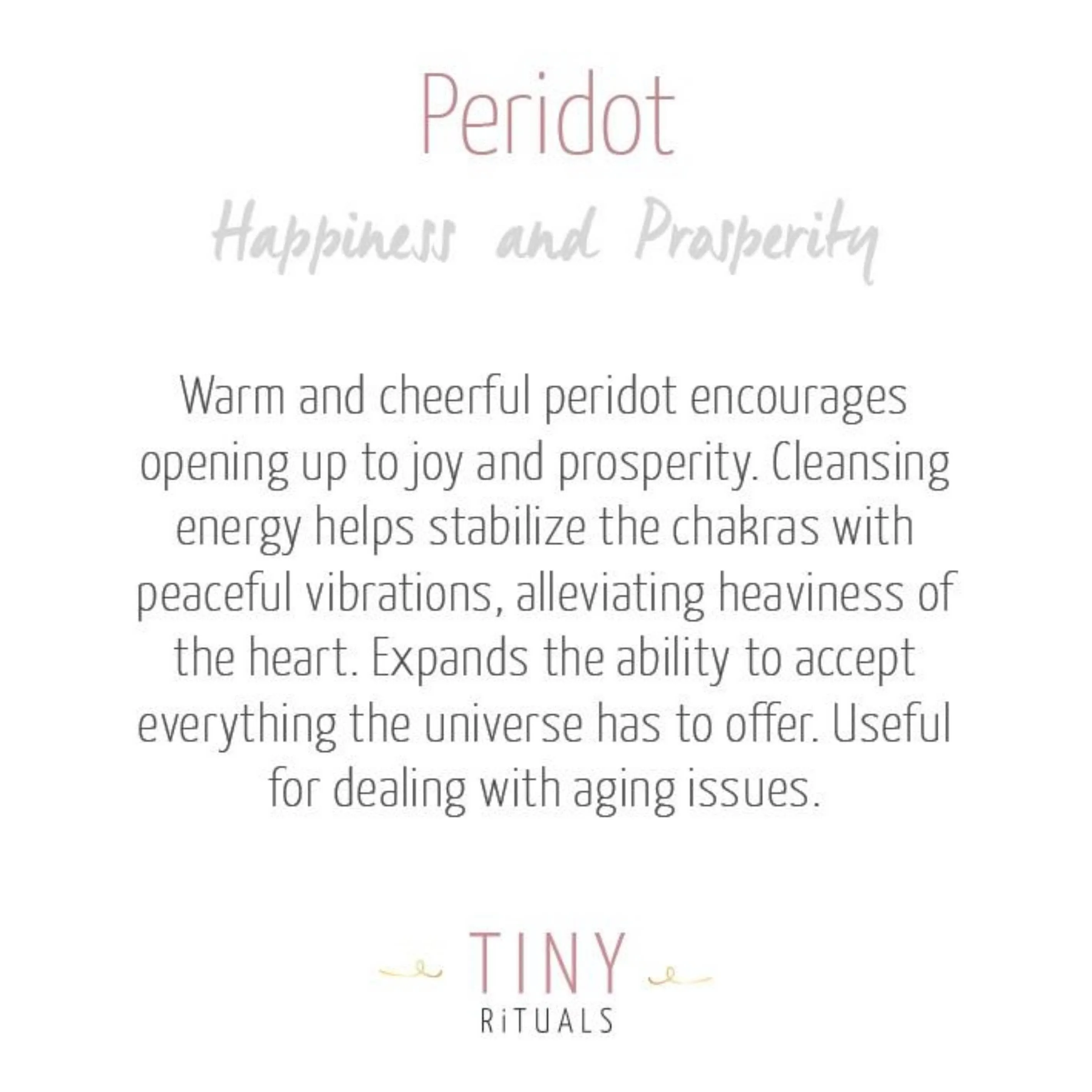 Peridot Energy Bracelet