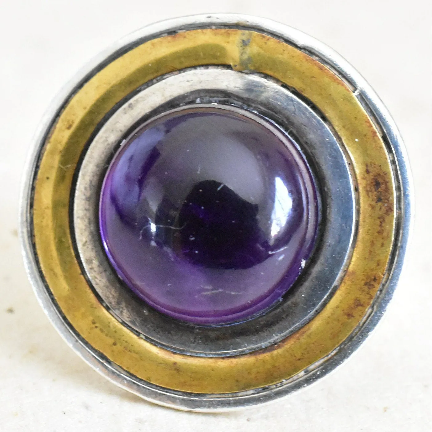 Picture Perfect Amethyst Crystal Ring