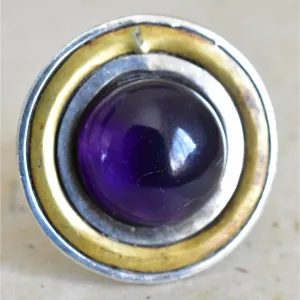 Picture Perfect Amethyst Crystal Ring