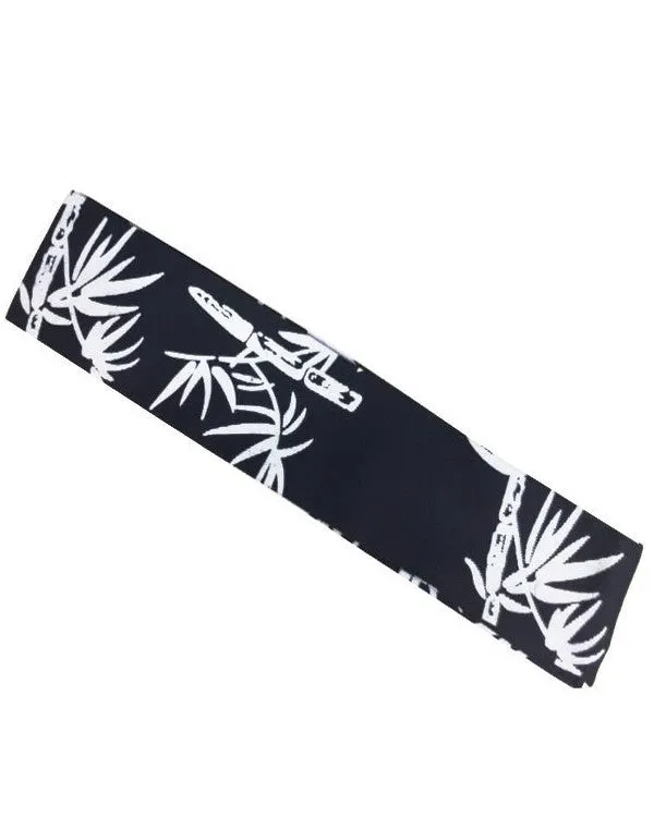 Popular Hibachi Chef Bamboo Prints Headband
