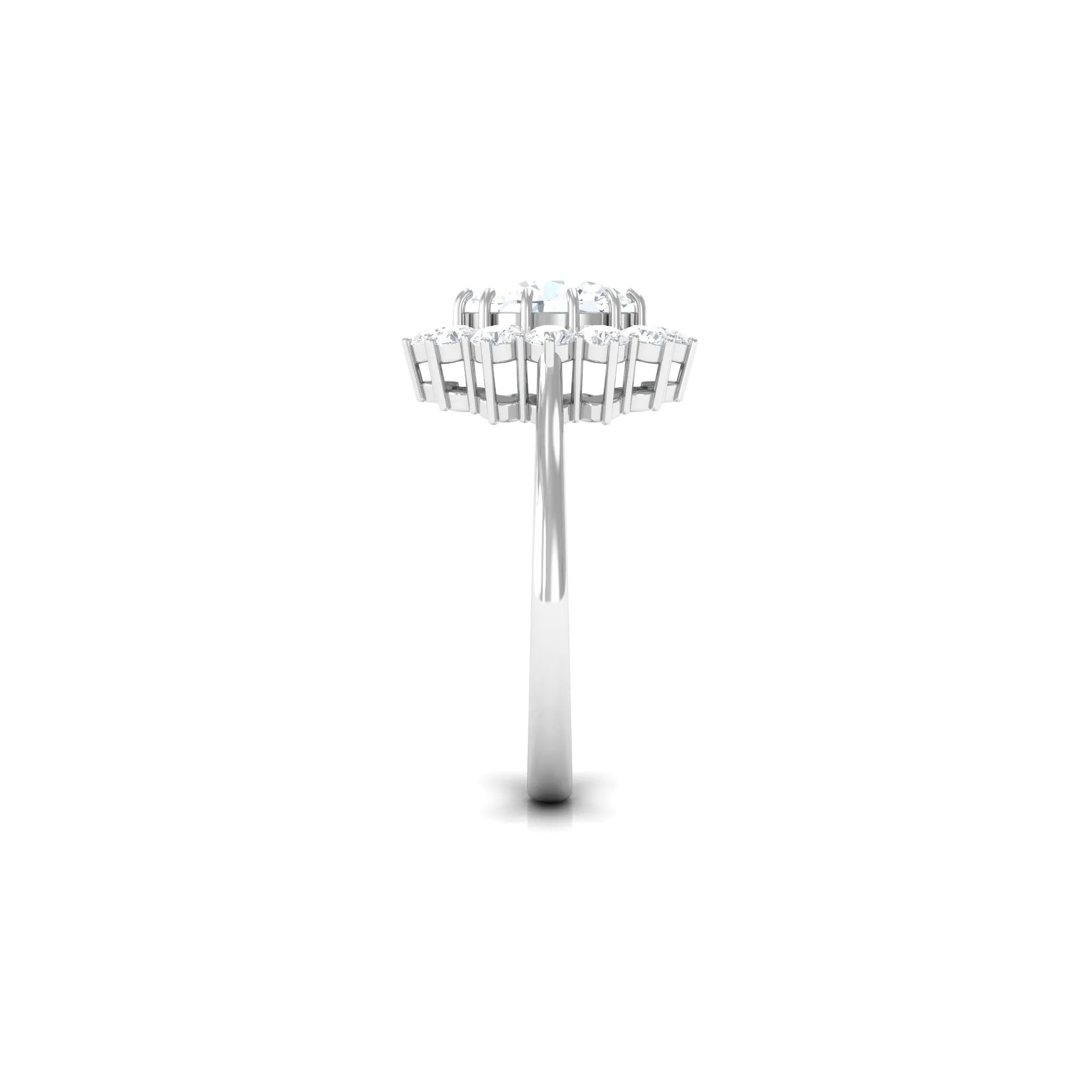Princess Diana Inspired Simulated Diamond Engagement Ring