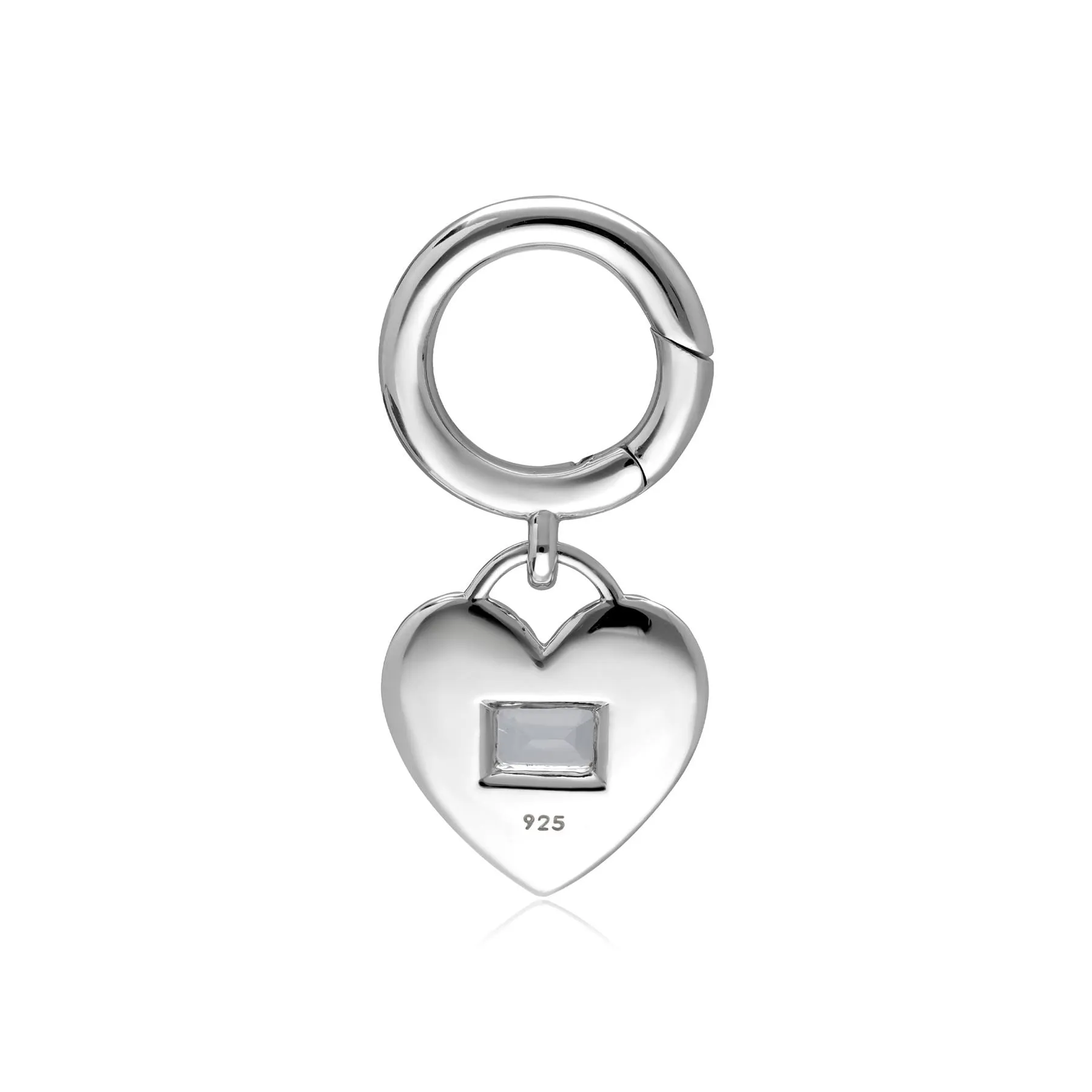 Queen of Paws Weißer Topas Klein Pet Tag