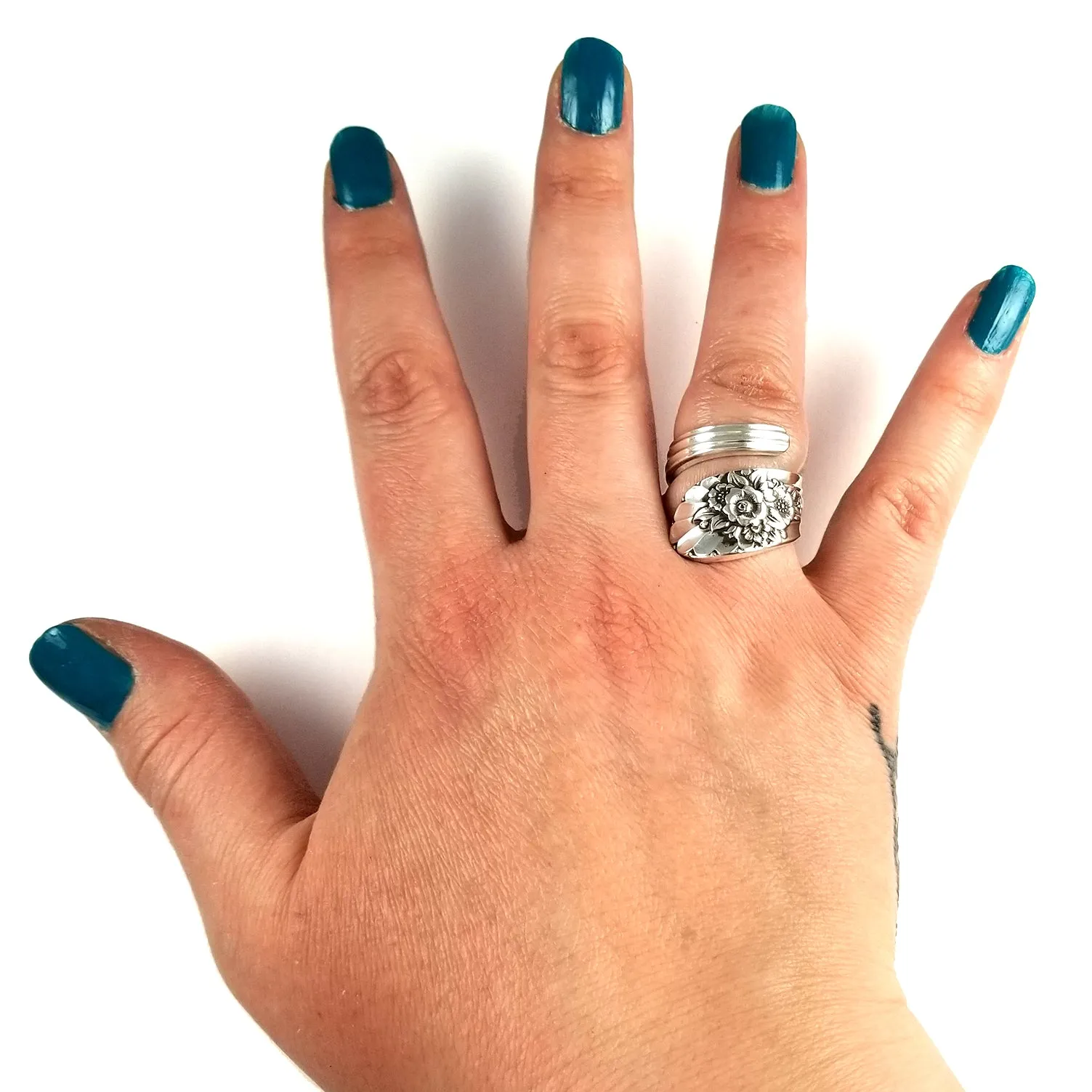 Rogers Jubilee Wrap Around Spoon Ring