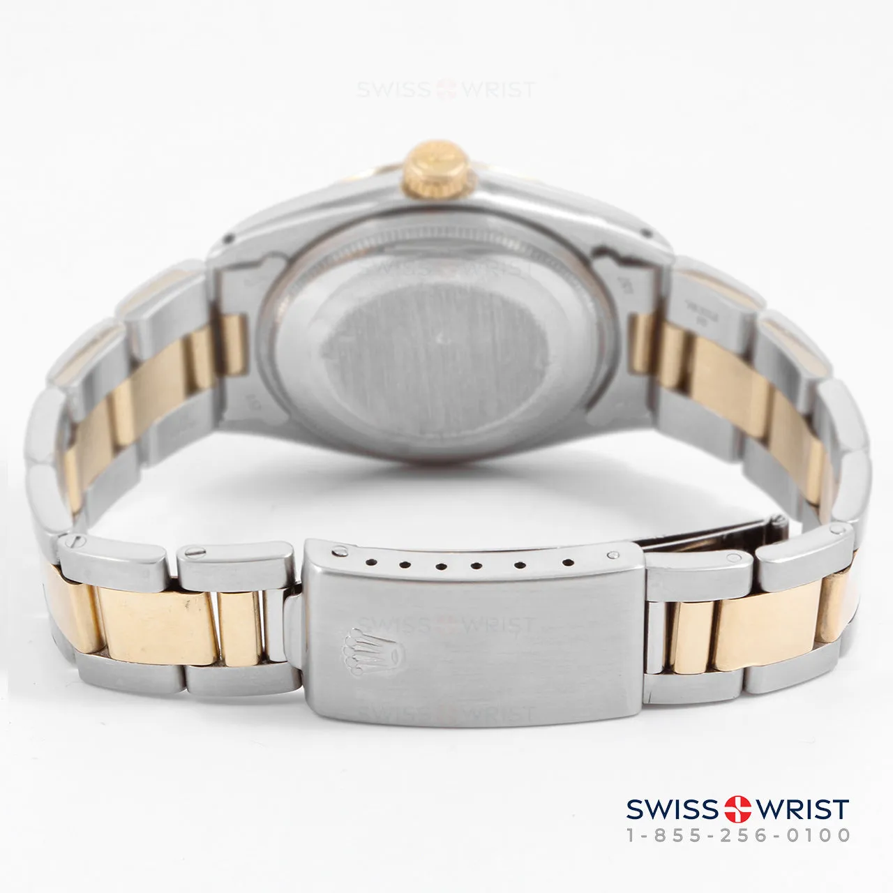 Rolex Date 34mm | 1500-TT-WHT-STRR-4RBY-OYS