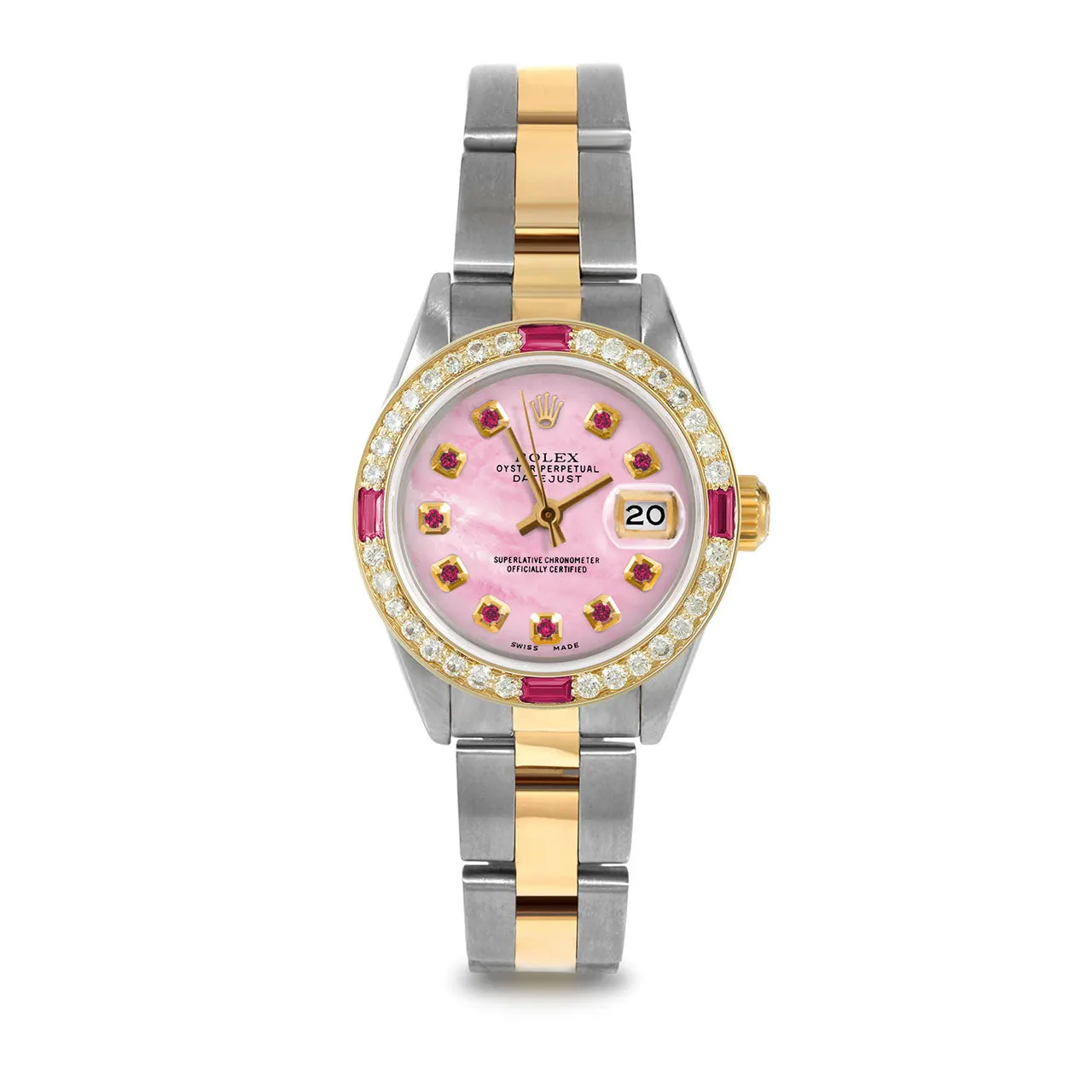 Rolex Datejust 26mm | 69173-PMOP-RBY-AM-4RBY-OYS