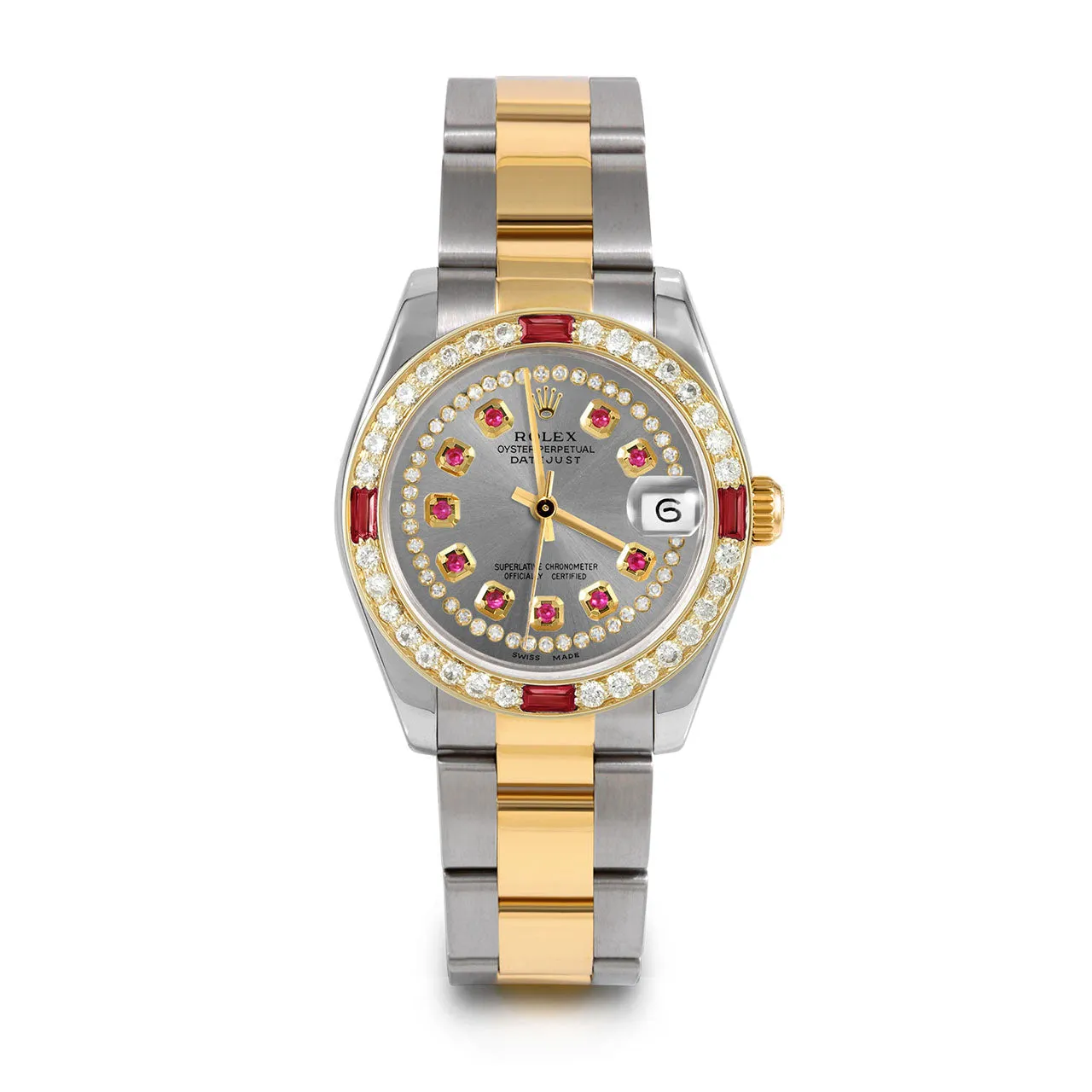Rolex Datejust 31mm | 178273-SLT-STRR-4RBY-OYS