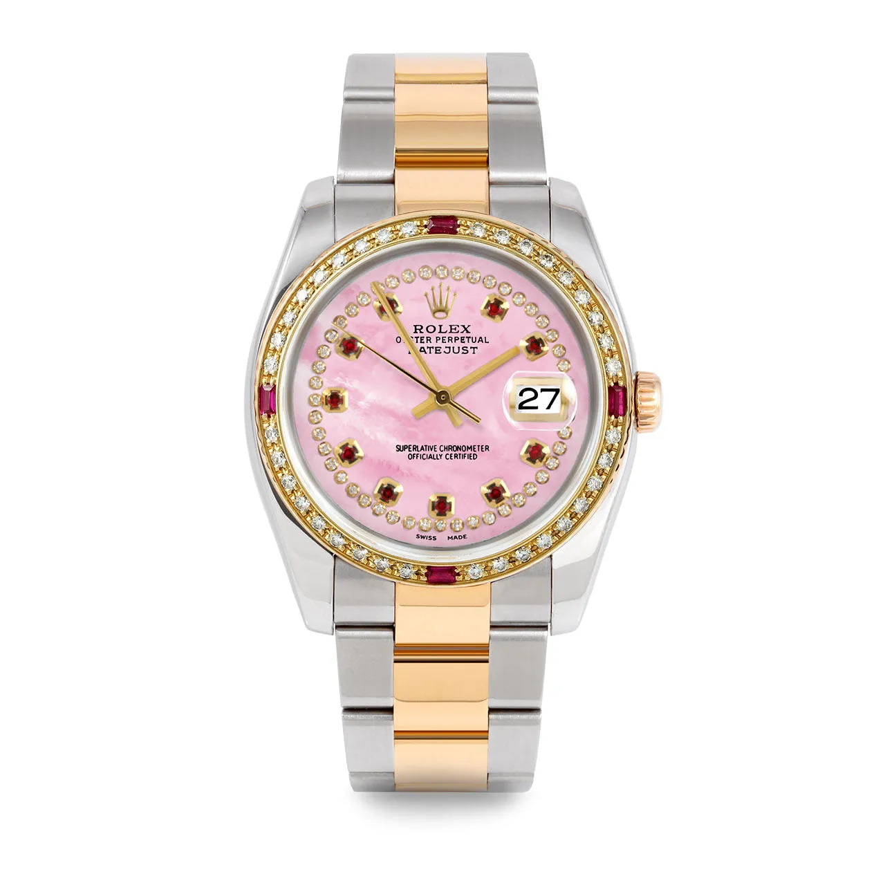 Rolex Datejust 36mm | 116233-PMOP-STRR-4RBY-OYS