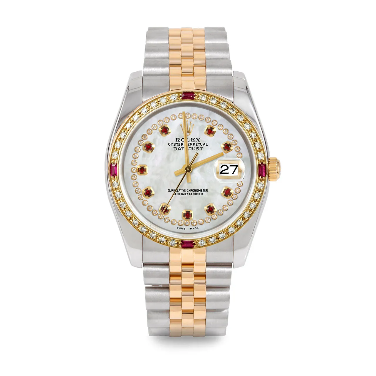 Rolex Datejust 36mm | 116233-WMOP-STRR-4RBY-JBL