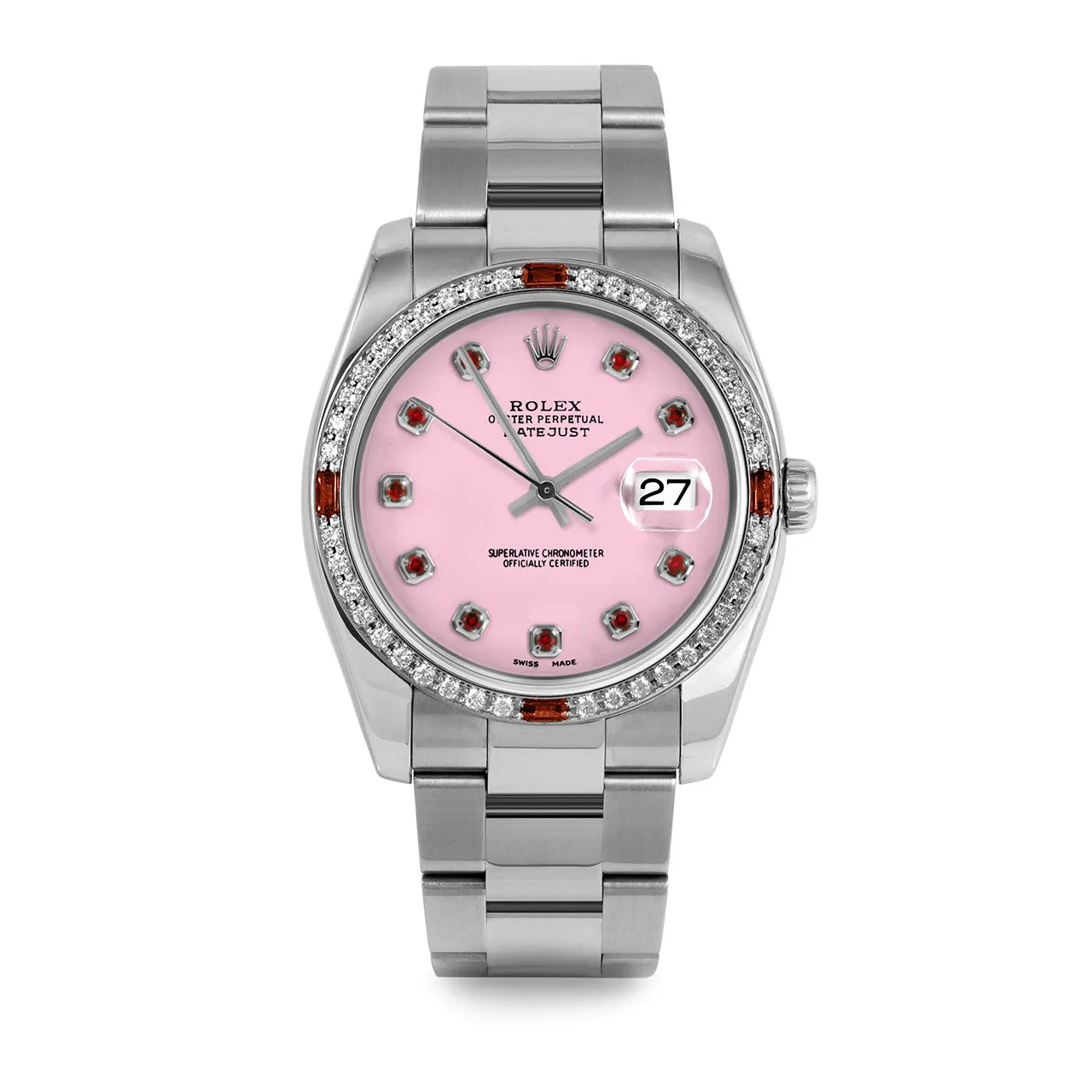 Rolex Datejust 36mm | 116234-PNK-RBY-AM-4RBY-OYS