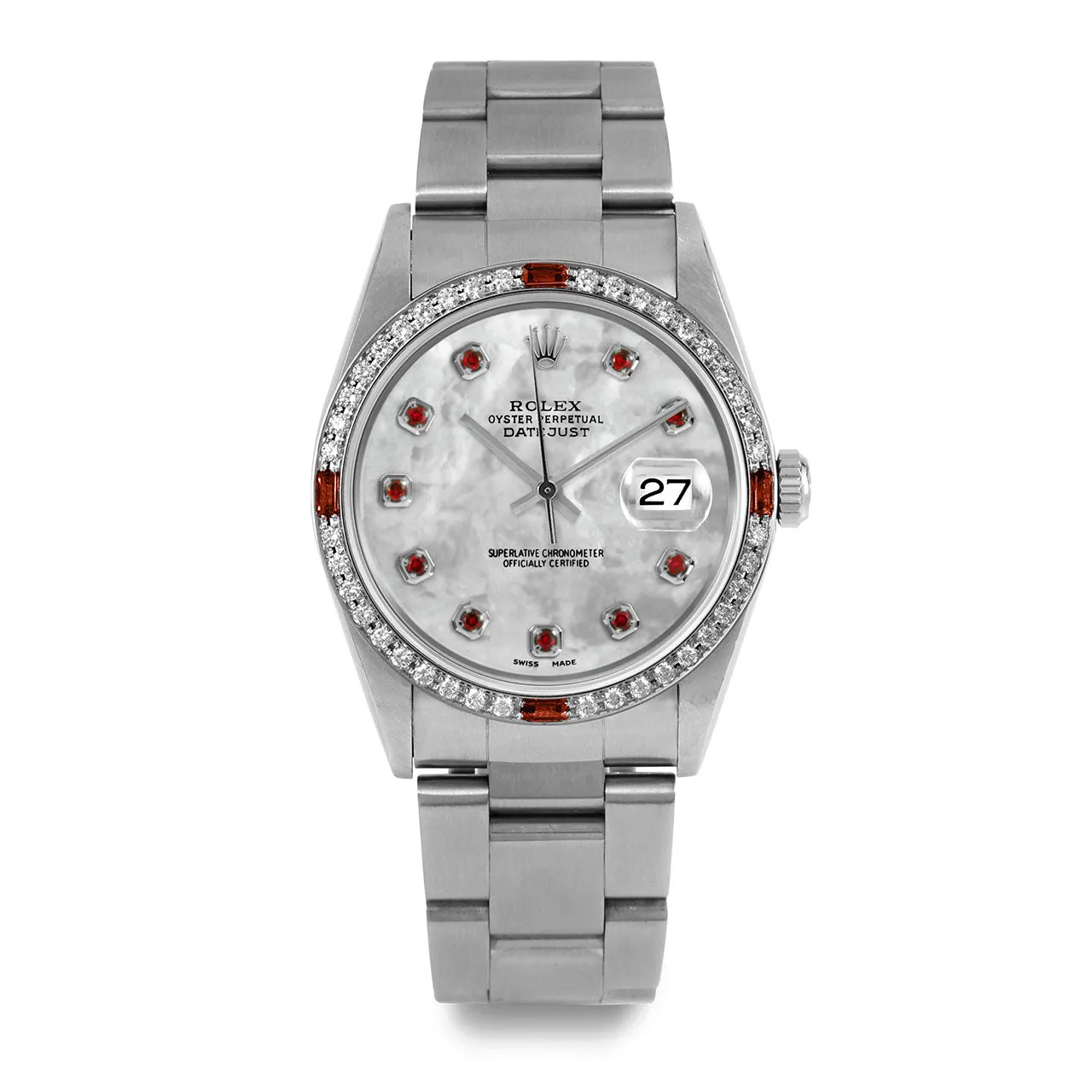 Rolex Datejust 36mm | 16234-WMOP-RBY-AM-4RBY-OYS