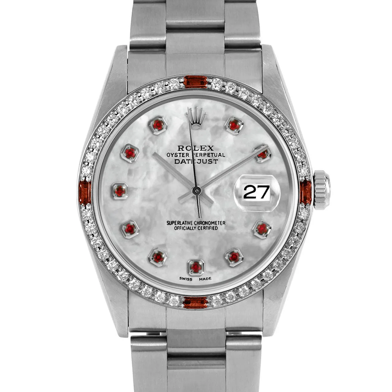 Rolex Datejust 36mm | 16234-WMOP-RBY-AM-4RBY-OYS