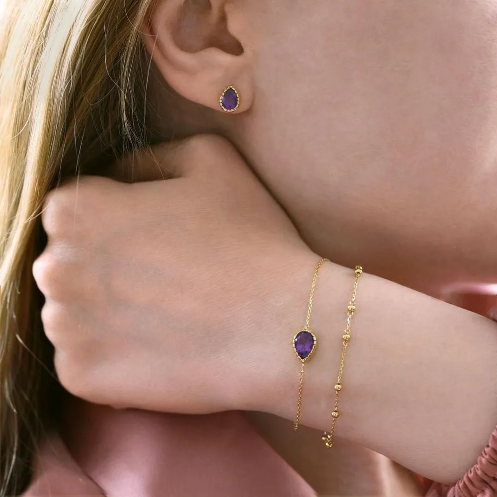 Sienna Bracelet in Amethyst