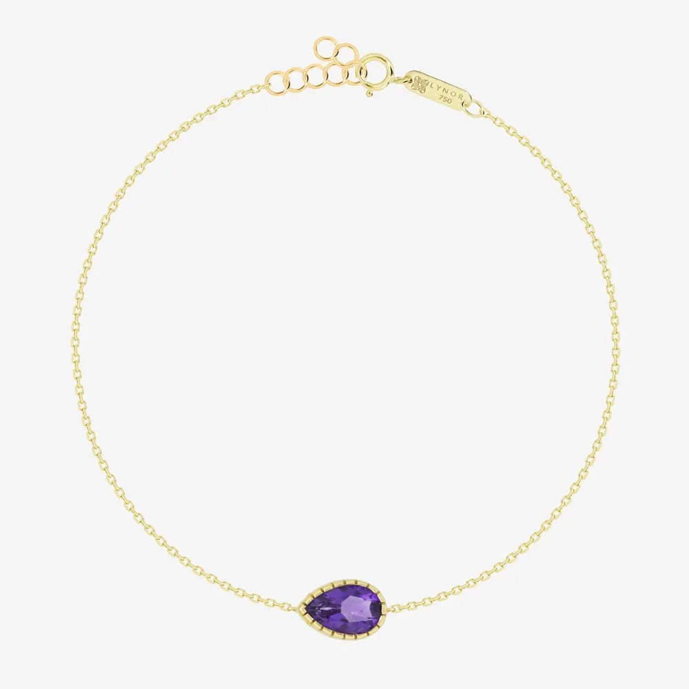 Sienna Bracelet in Amethyst