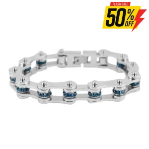 SK2227S September 1/2" Wide Blue Zircon Color Crystal Centers