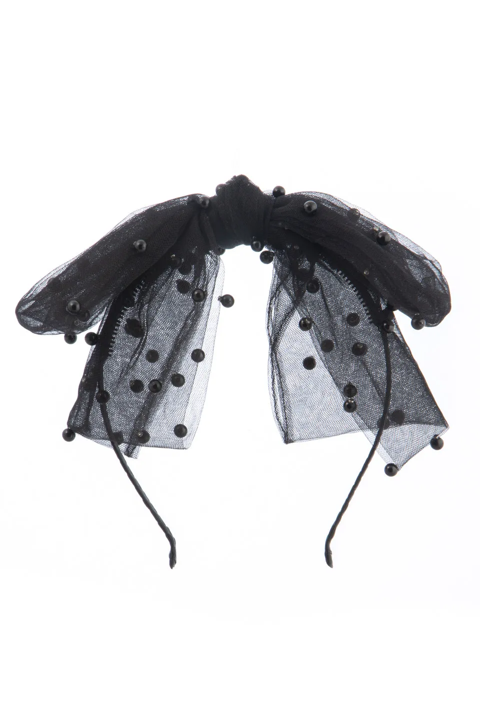Summer Snow Headband - Black/Black